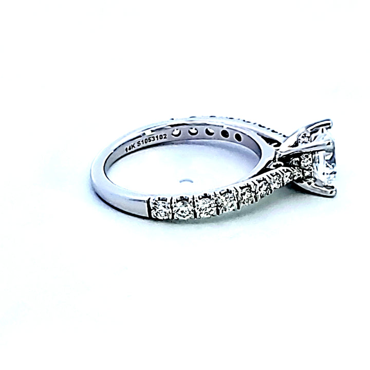 14KW Diamond Semi Mount Engagement Ring