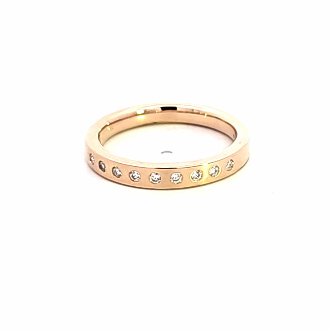 Diamond Wedding Bands  -  Women'