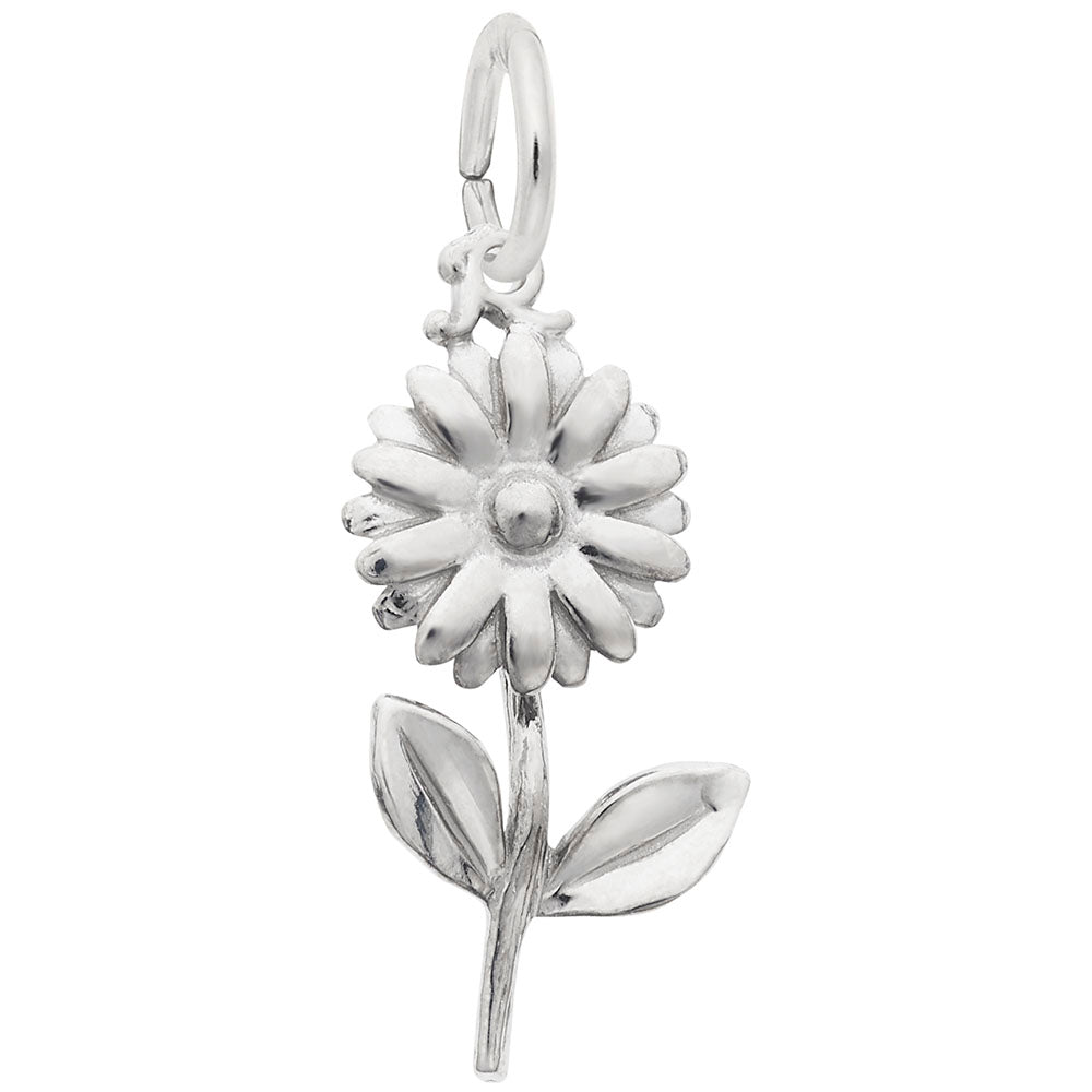 Sterling Silver Daisy Charm