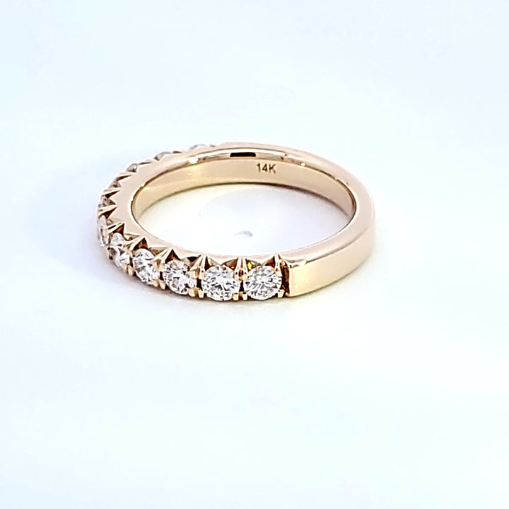 14KY Diamond Wedding Band