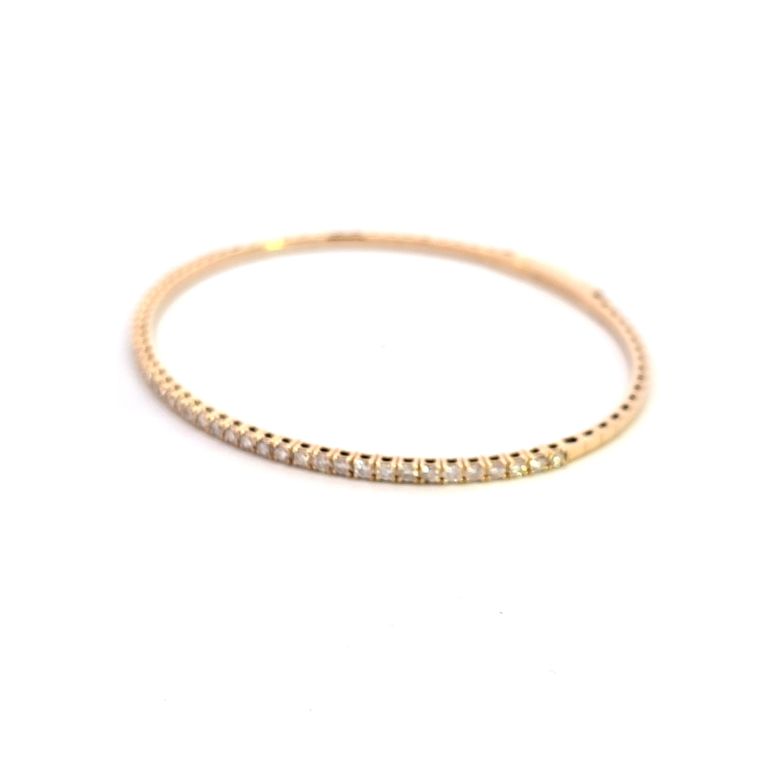 14KY Diamond Bangle Bracelet