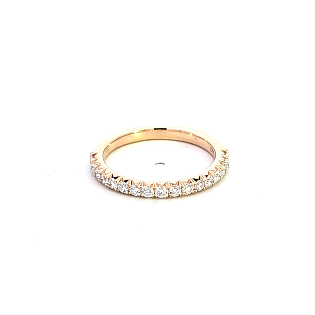 14KY Diamond Wedding Band