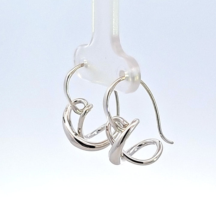 Sterling Silver Secret Heart Earrings