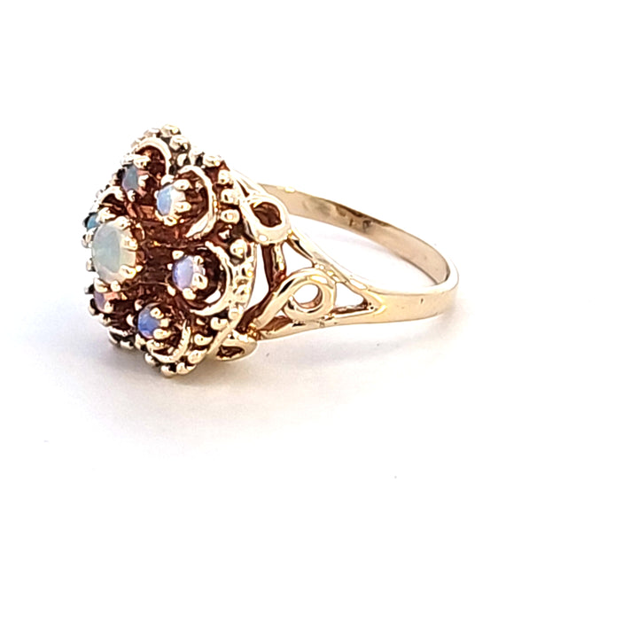 14KY Opal Estate Ring