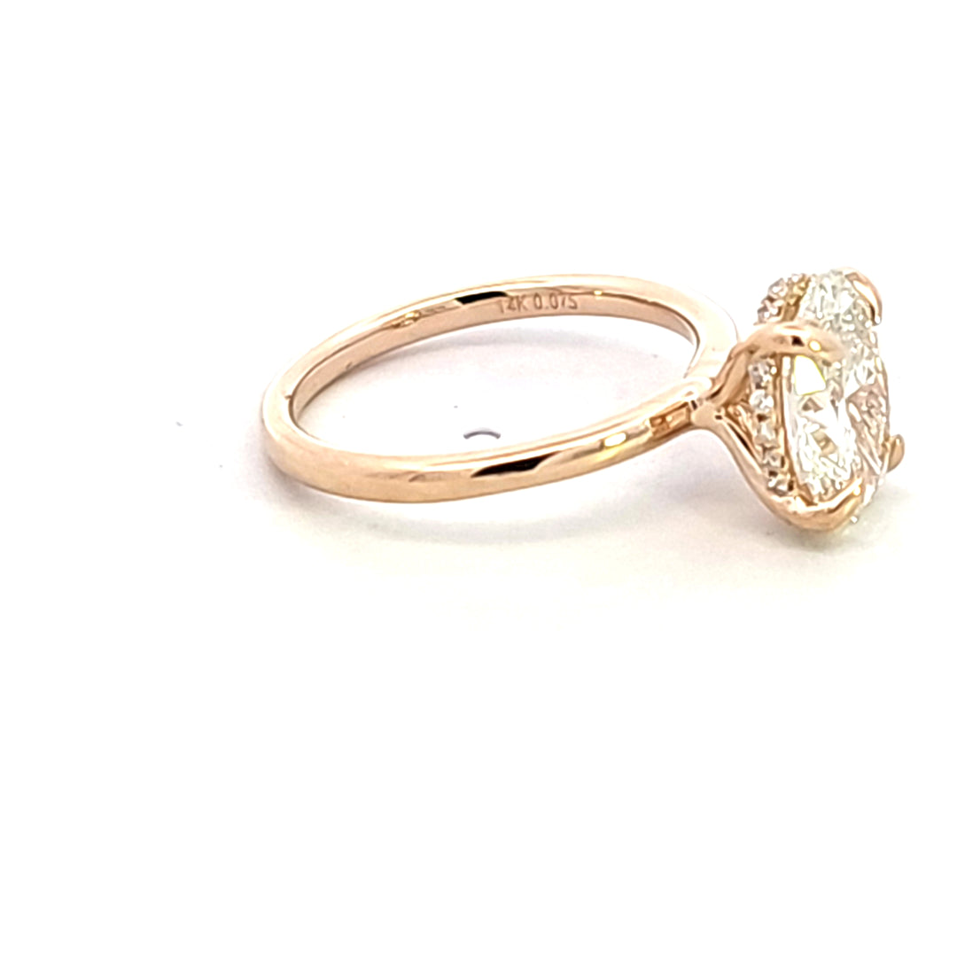 Lab Grown Diamond Engagement Ring