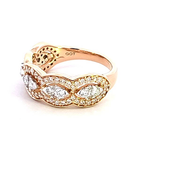 14KY Diamond Fashion Ring