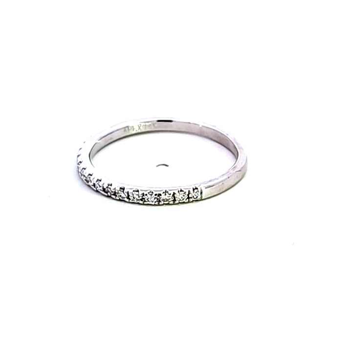 14KW Diamond Wedding Band