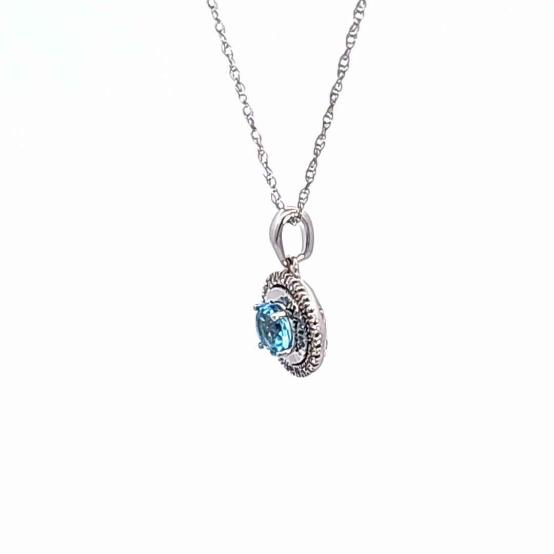 Colored Stone Pendant