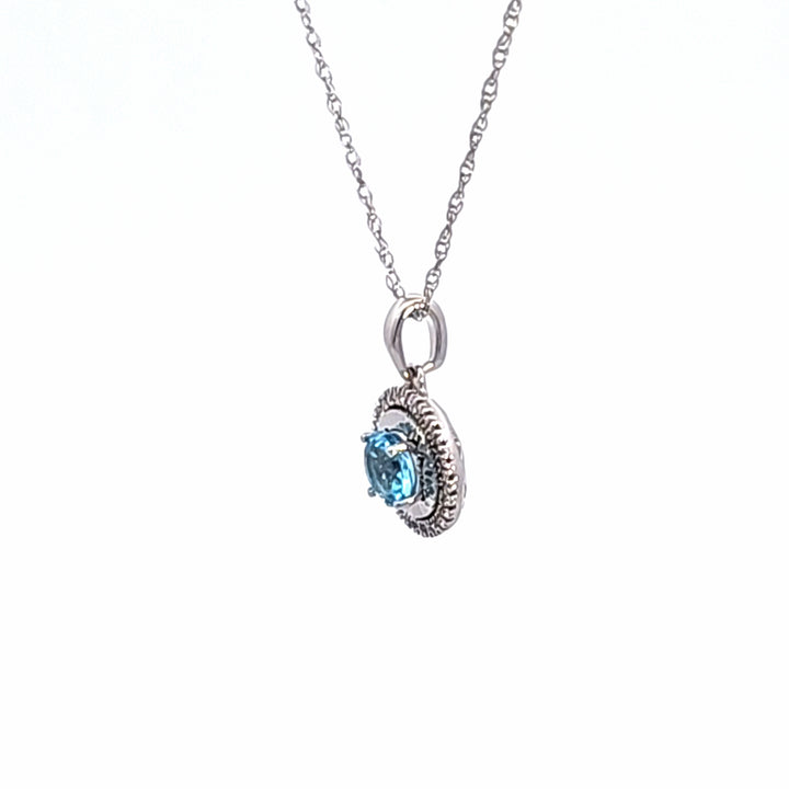 Colored Stone Pendant