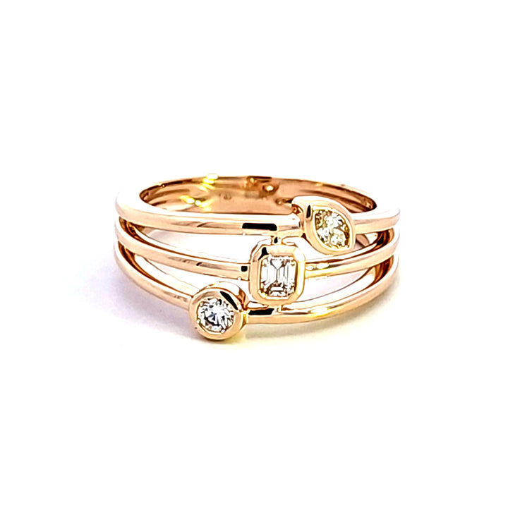 14KY Diamond Fashion Ring