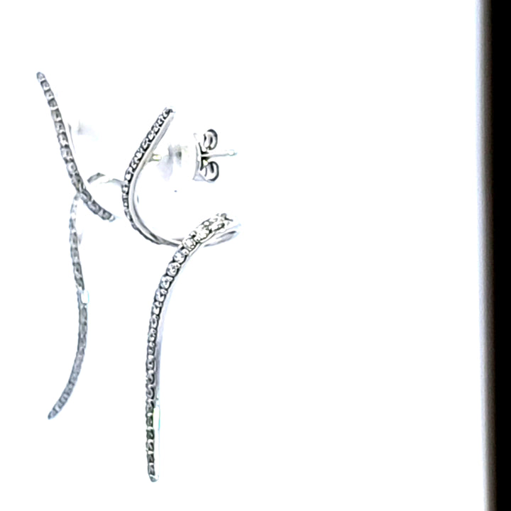 14KW Diamond Earrings
