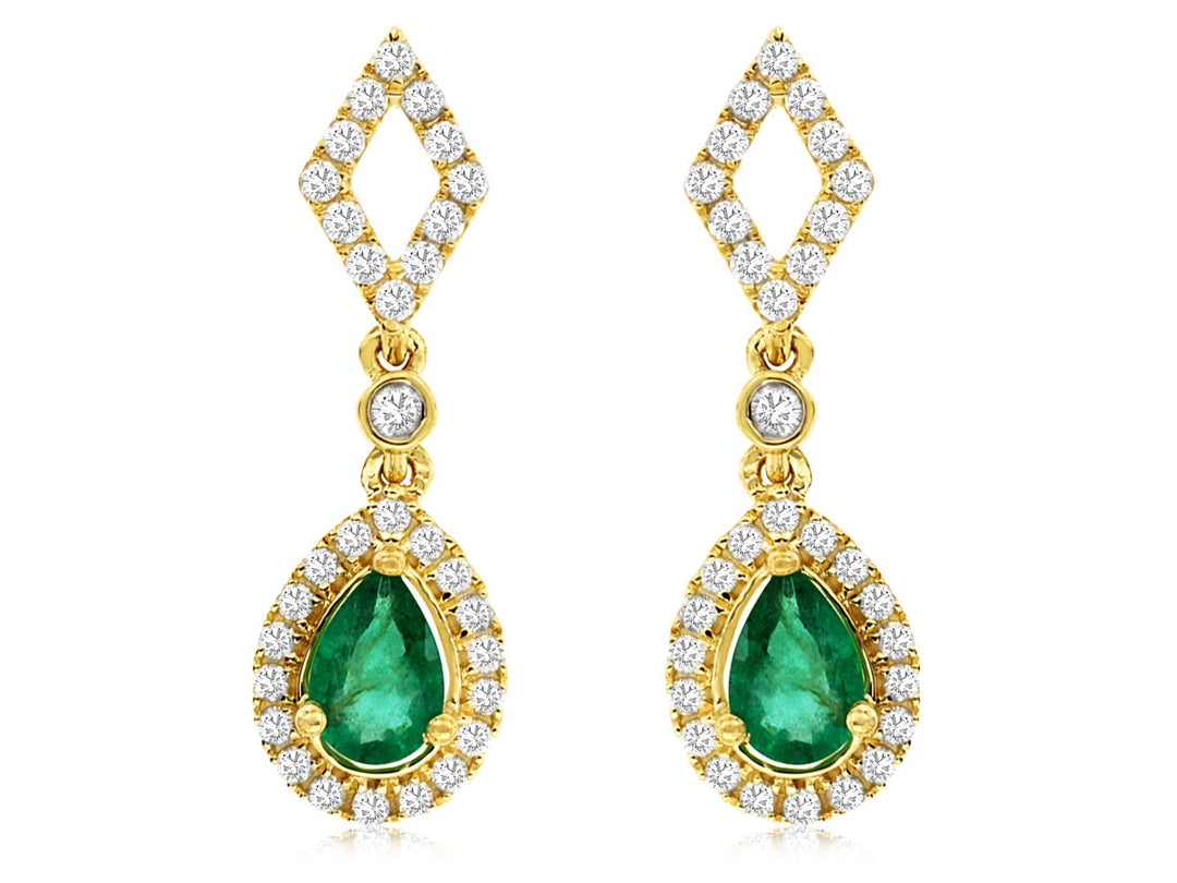 Colored Stone Earring