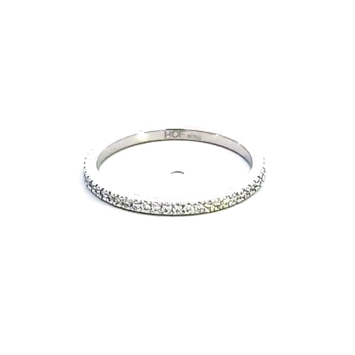 18KW Hearts on Fire Classic Eternity Anniversary Ring