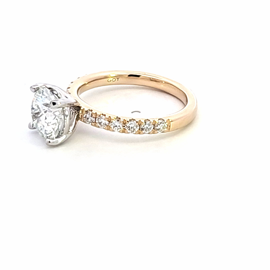 Lab Grown Diamond Engagement Ring
