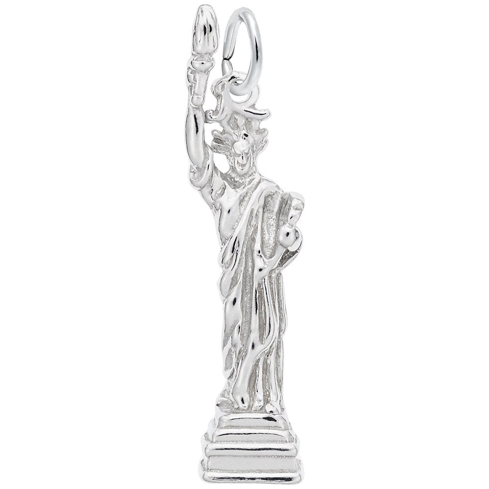 Sterling Silver Statue Of Liberty Charm