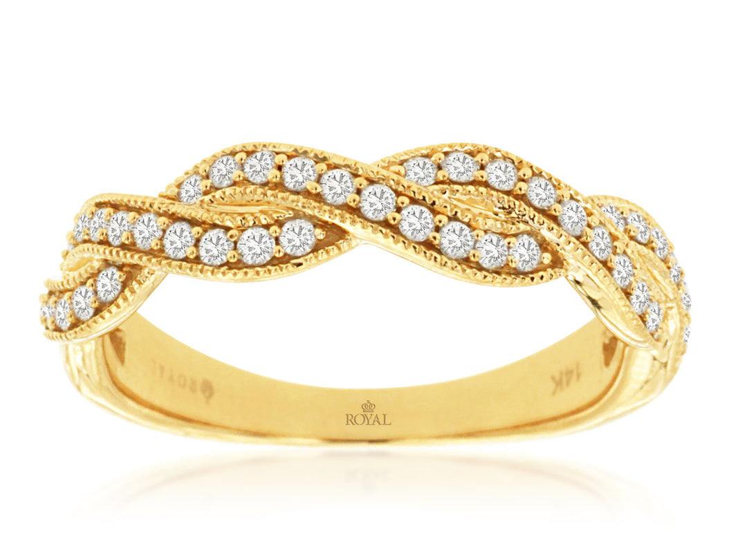 14KY Diamond Fashion Ring