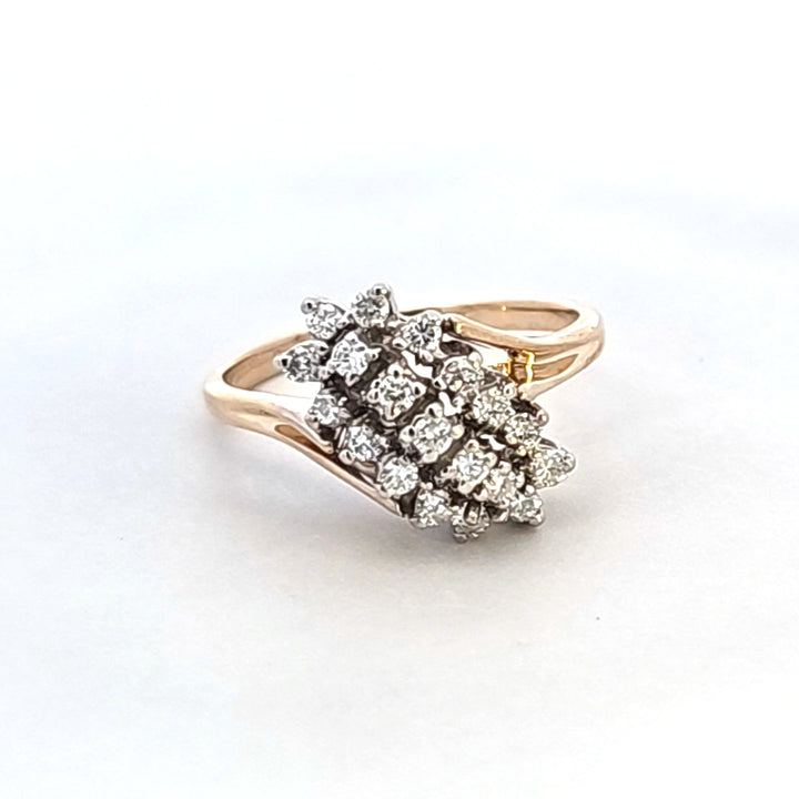 14KY Diamond Estate Ring