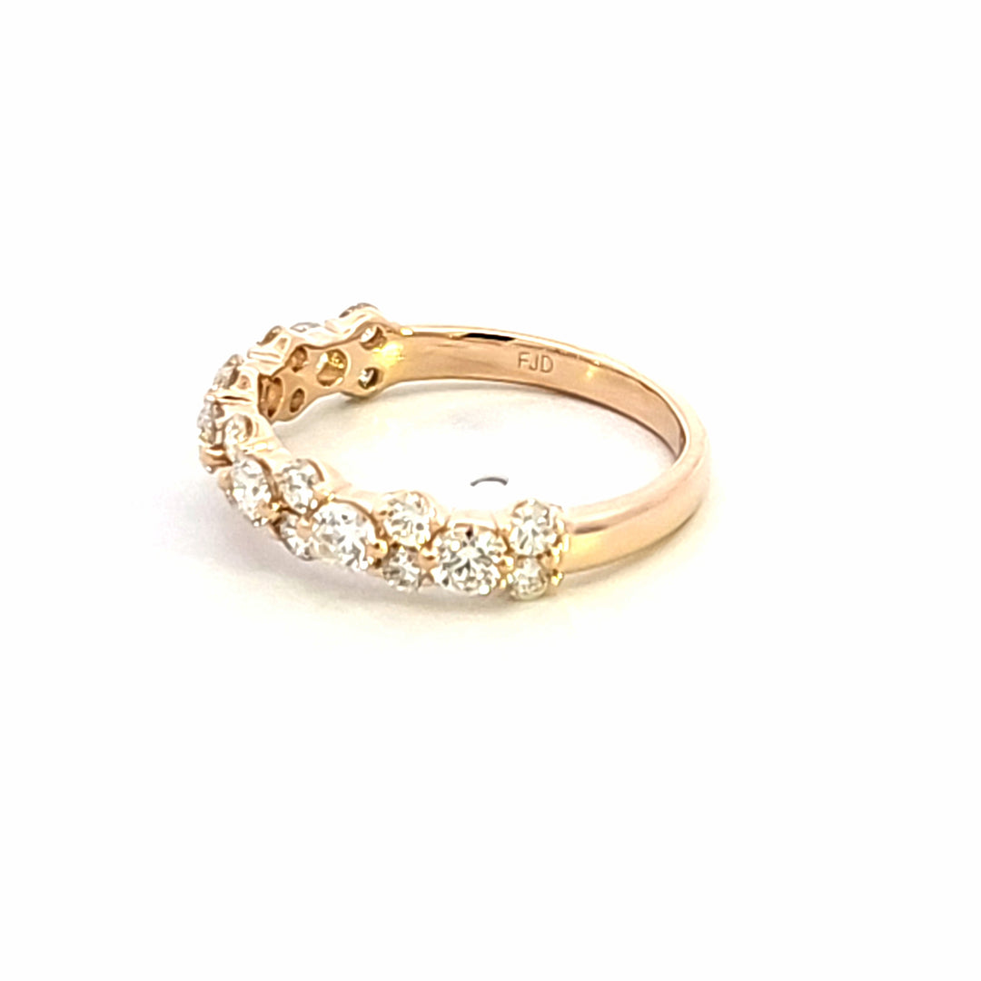 14KY Diamond Wedding Band