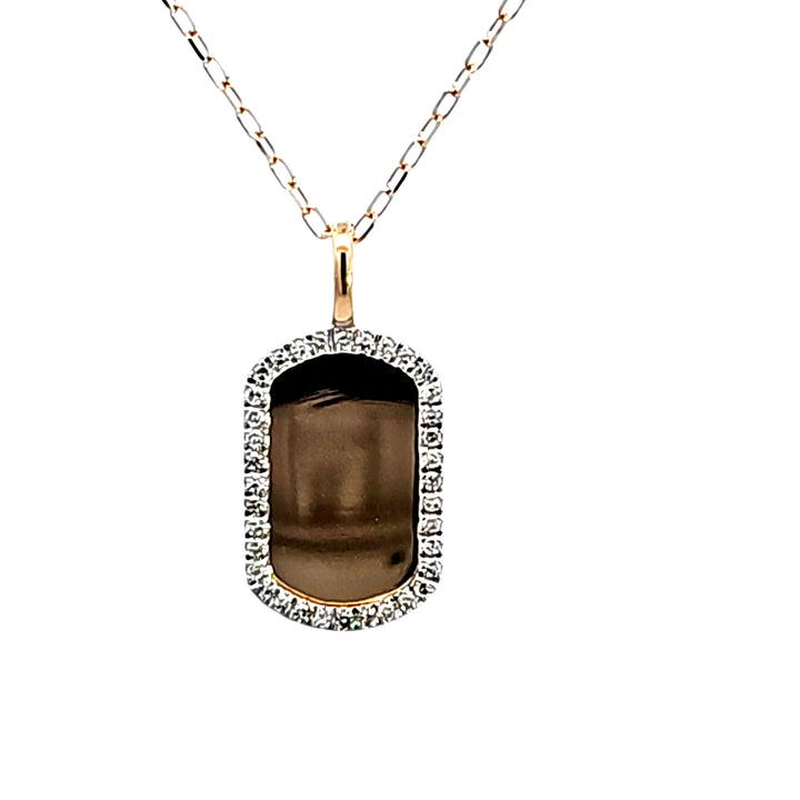 14KY Diamond Pendant