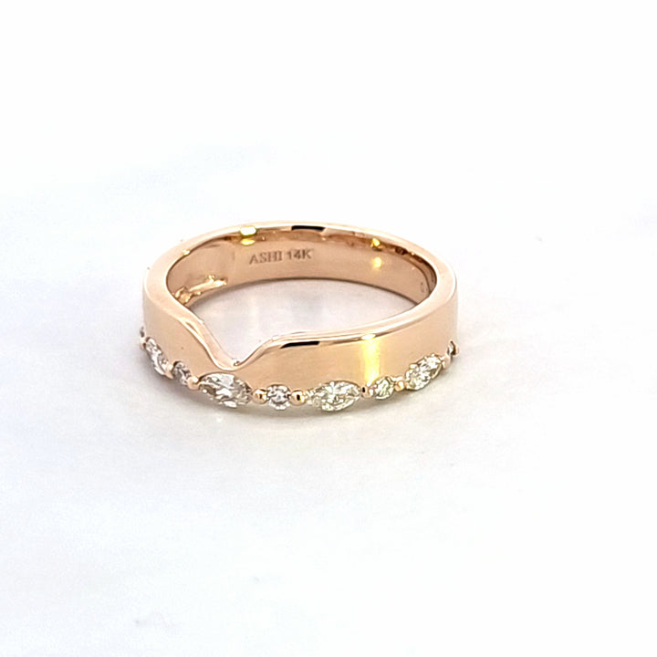Diamond Wedding Bands  -  Women'