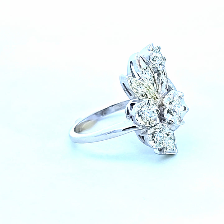 14KW Diamond Estate Ring