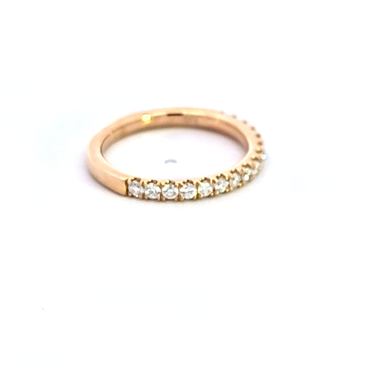 14KY Diamond Wedding Band