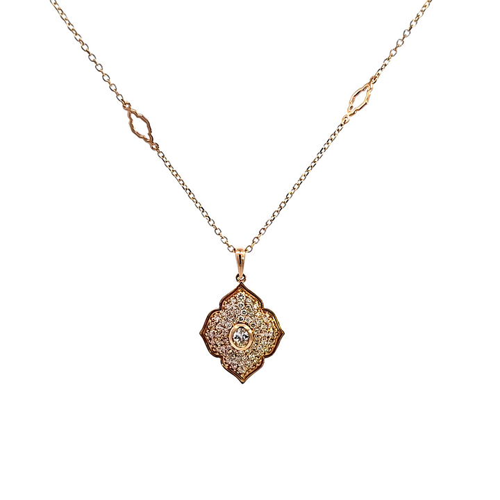 14KY Diamond Pendant