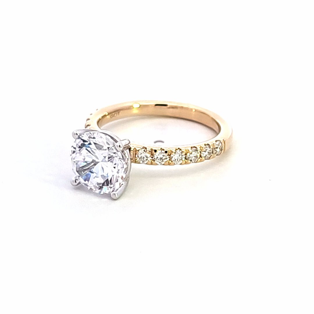 Diamond Semi-Mount Ring