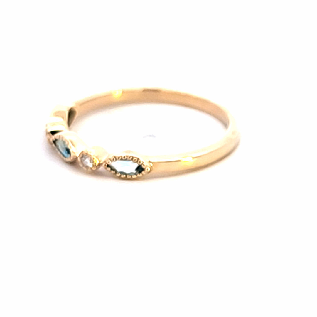 Colored Stone Rings  -  Women'