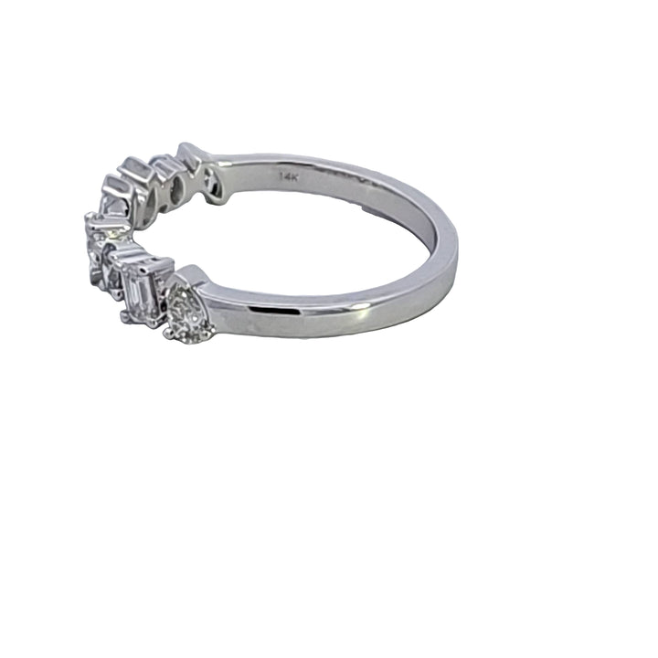 14KW Diamond Wedding Band