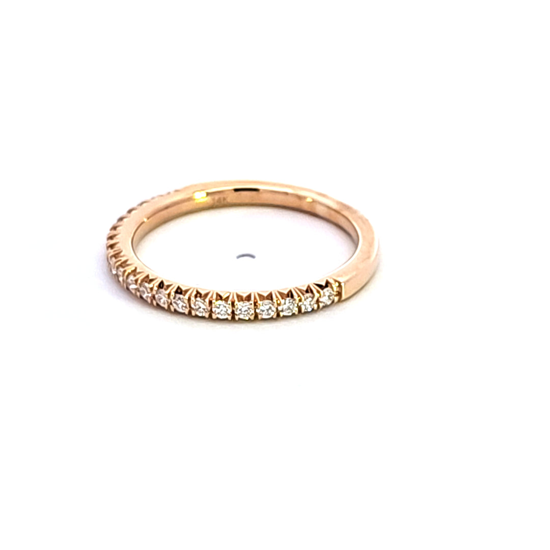 14KY Diamond Wedding Band