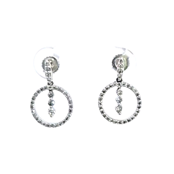 14KW Diamond Earrings