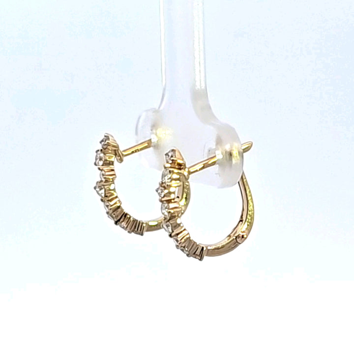 14KY Diamond Earrings