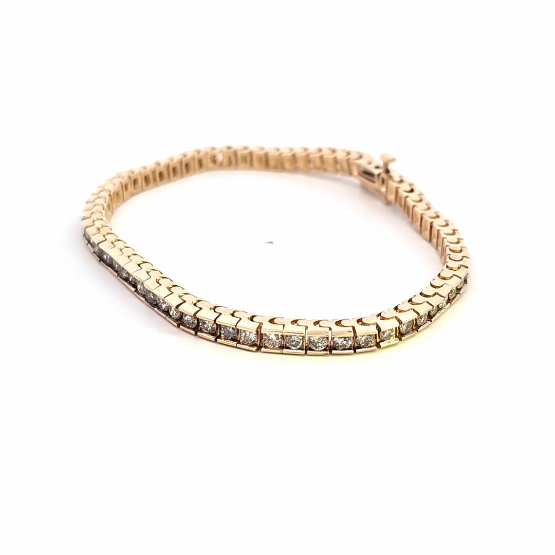 14KY Diamond Estate Bracelet