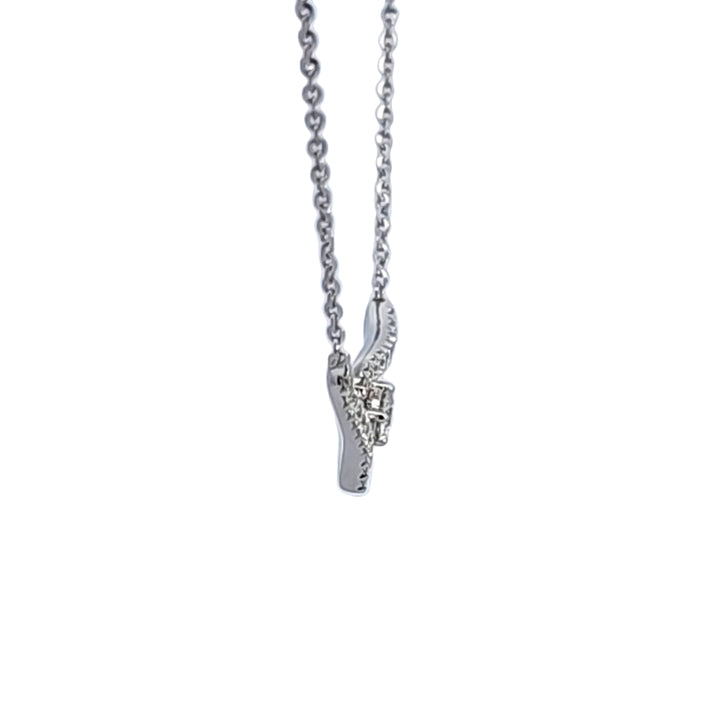 18KW Hearts on Fire Vela Crossover Necklace