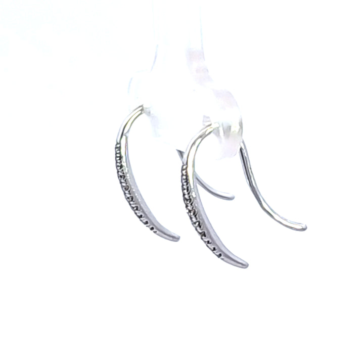 14KW Diamond Drop Earrings