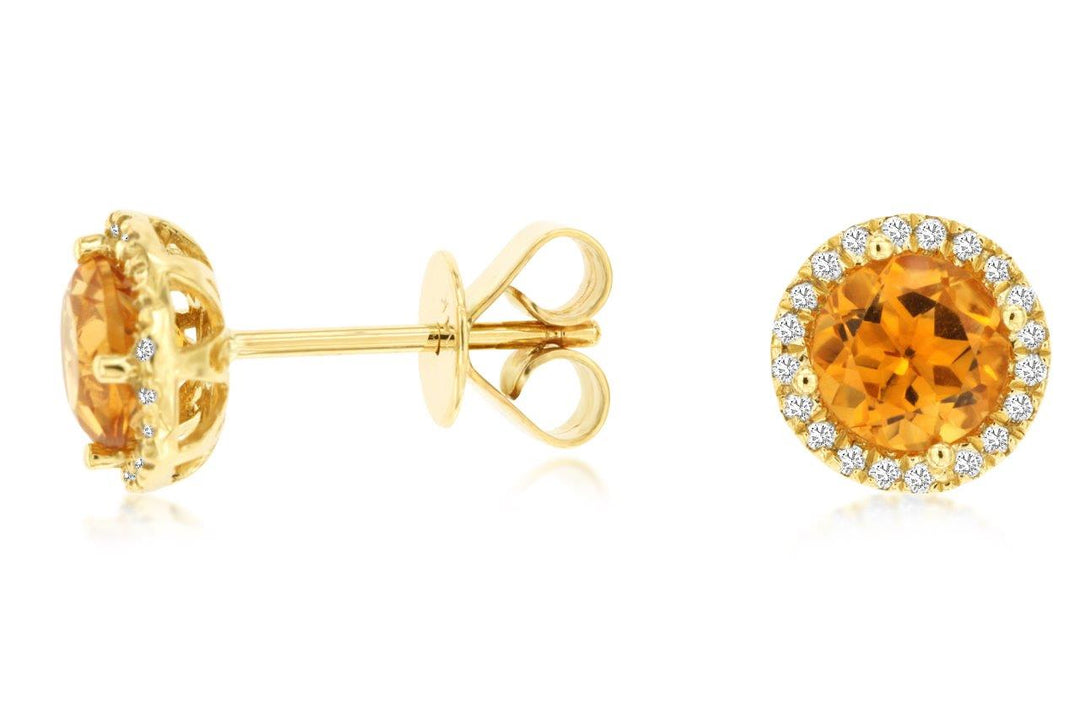 Colored Stone Earring