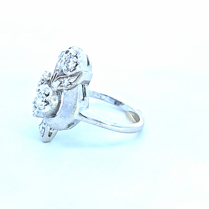 14KW Diamond Estate Ring