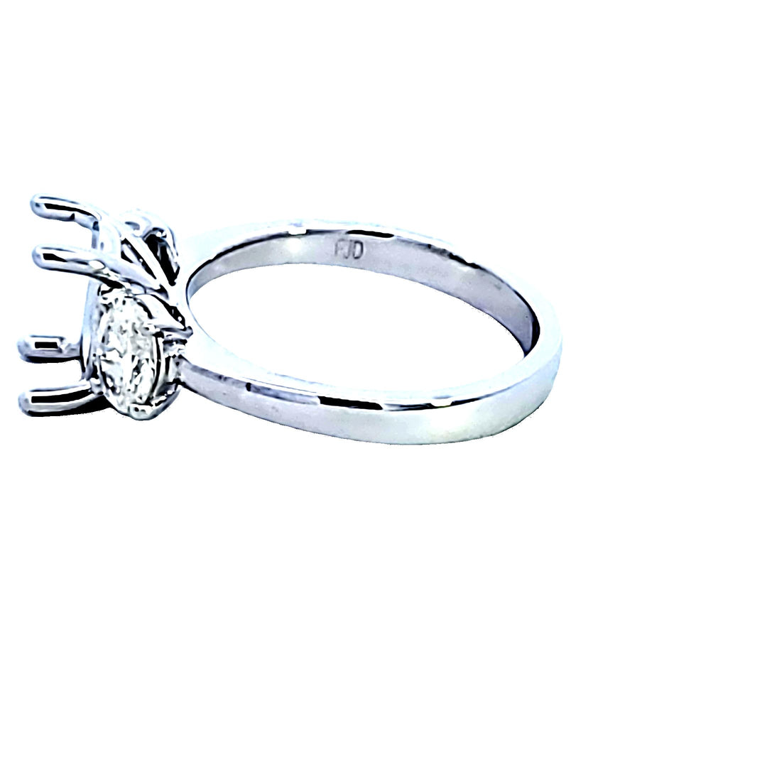 14KW Diamond Semi Mount Engagement Ring