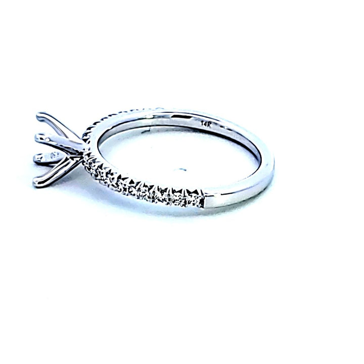 14KW Diamond Semi Mount Engagement Ring