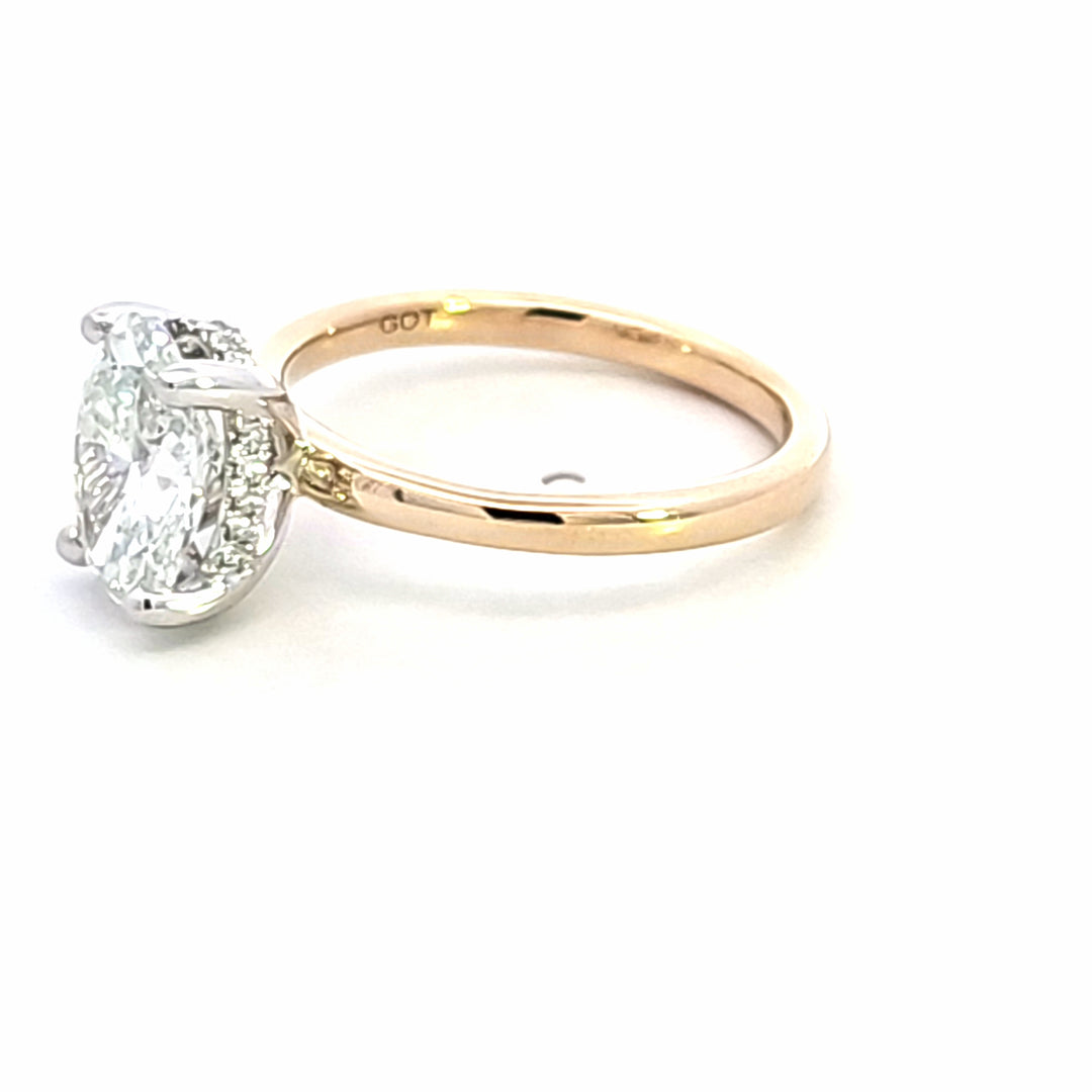 Lab Grown Diamond Engagement Ring