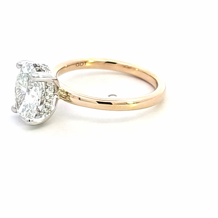 Lab Grown Diamond Engagement Ring