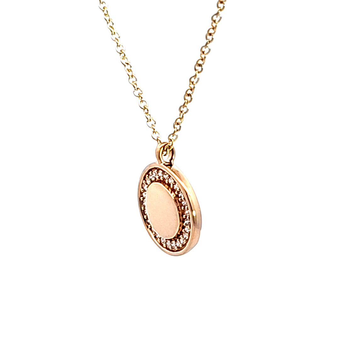 14KY Diamond Pendant