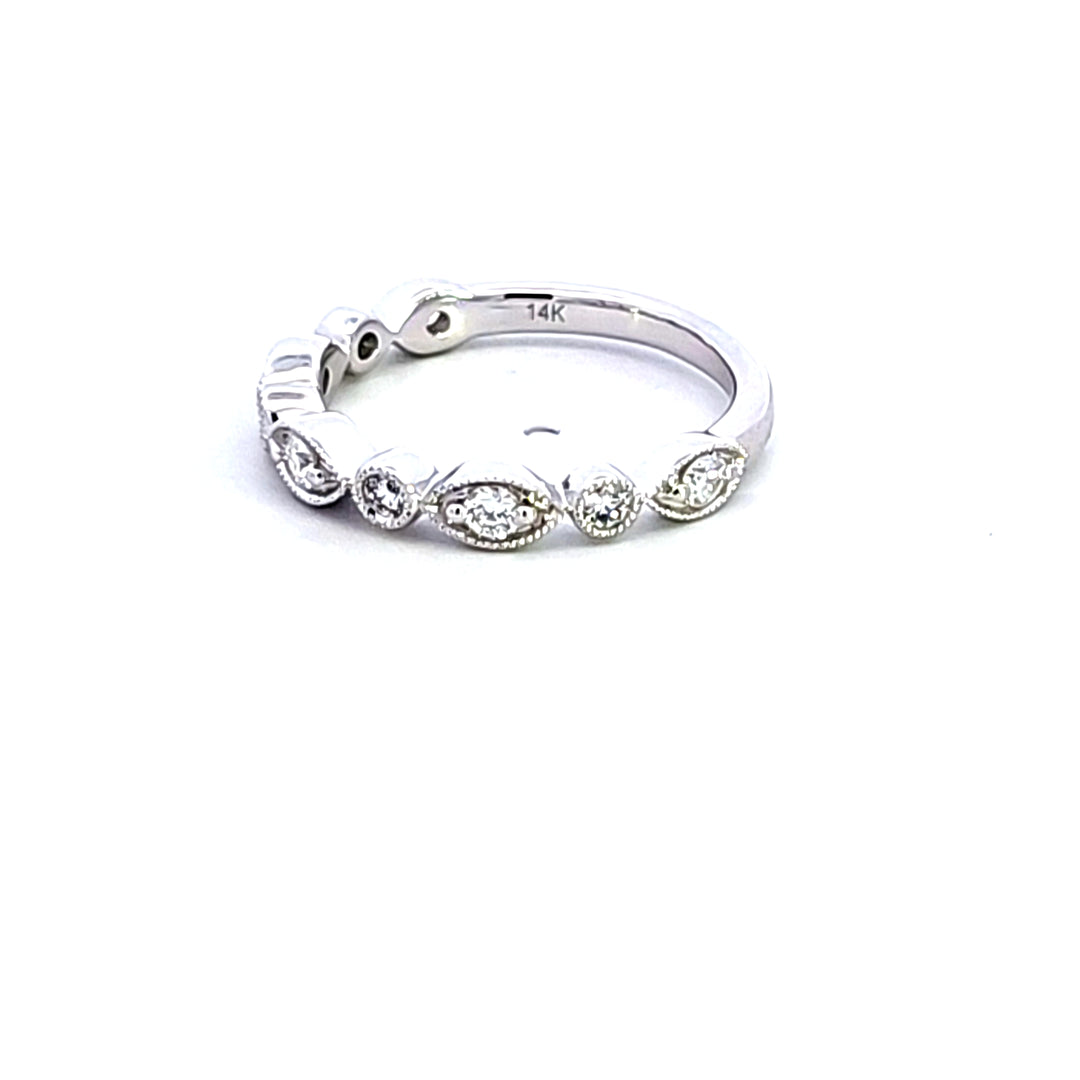 14KW Diamond Wedding Band
