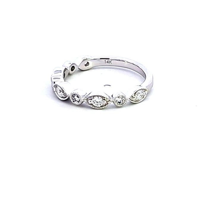 14KW Diamond Wedding Band