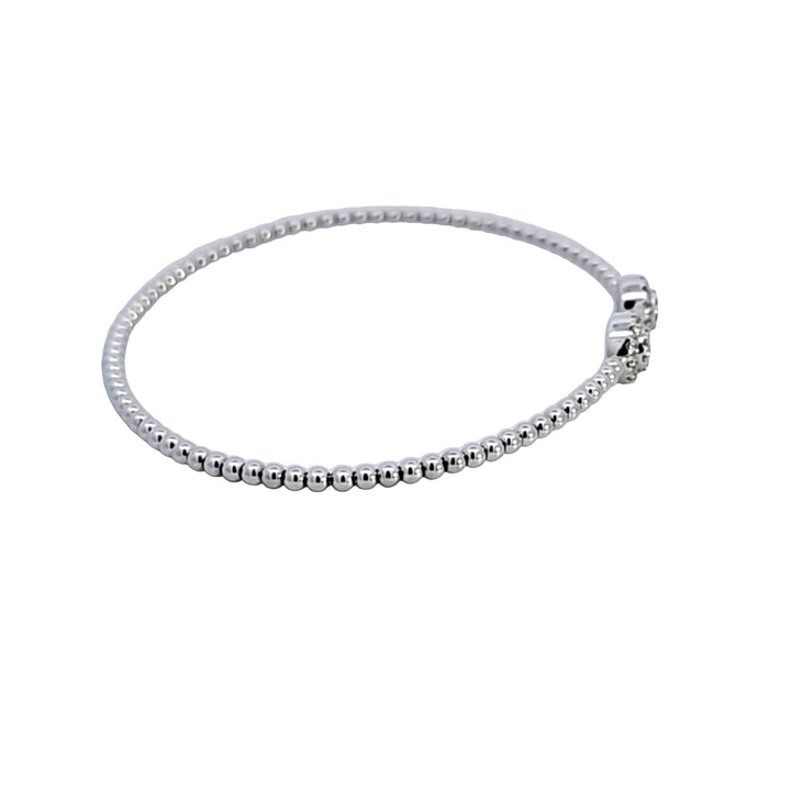 14KW Bujukan Bead Split Cuff Bangle Bracelet