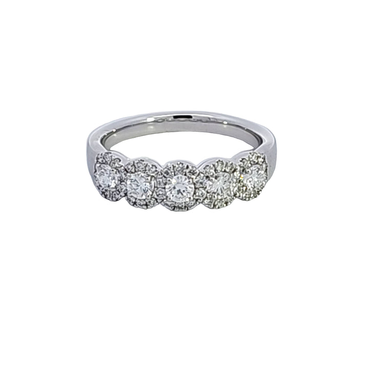 14KW Diamond Wedding Band