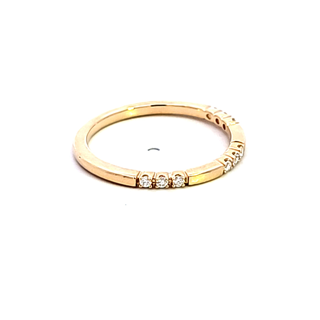 14KY Diamond Band
