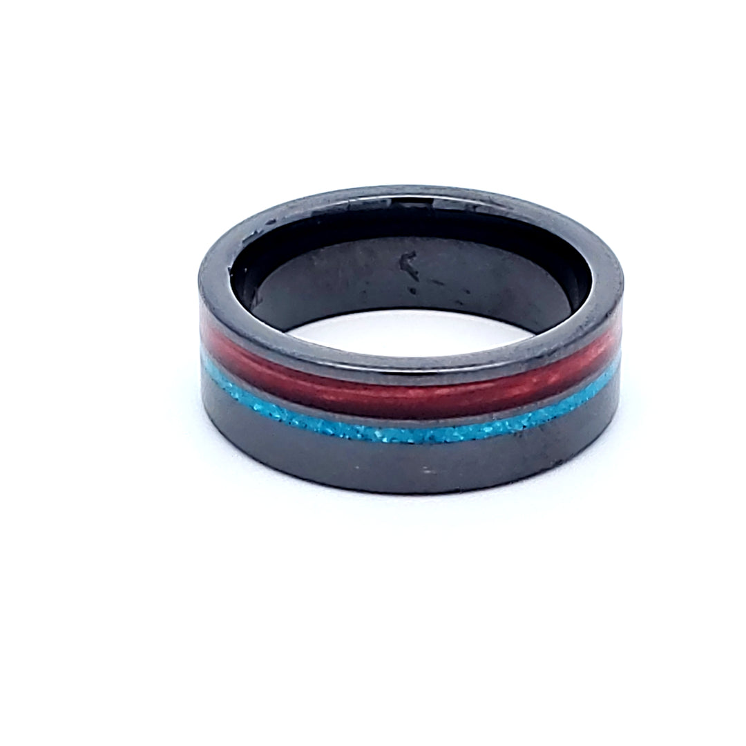 Black Ceramic Barrel Aged Collection Band