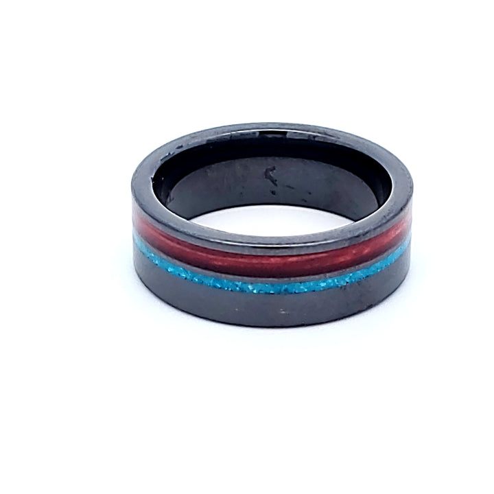 Black Ceramic Barrel Aged Collection Band